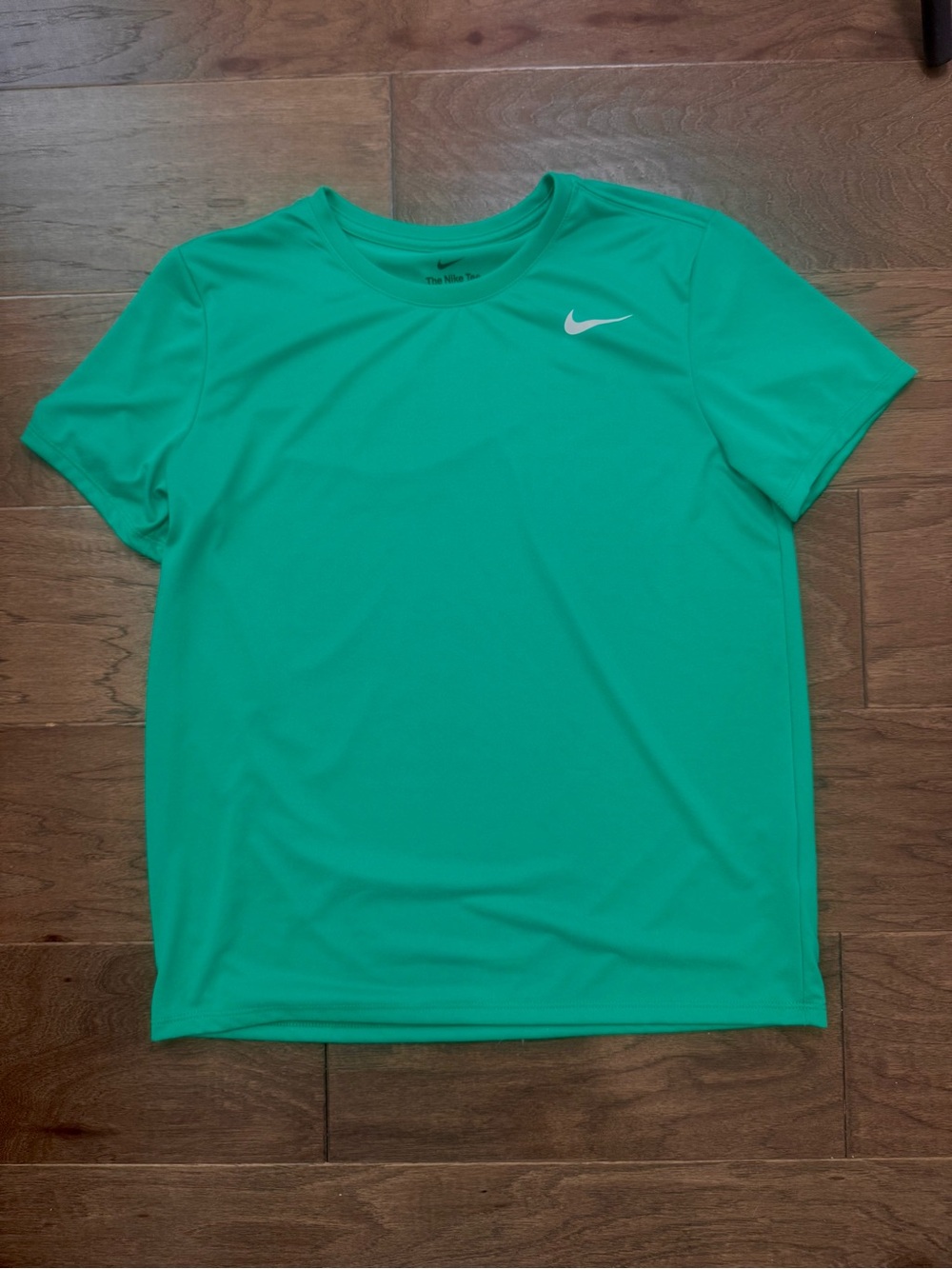 Nike Short-Sleeve Dri-Fit Workout Athletic Tee - Kelly Green